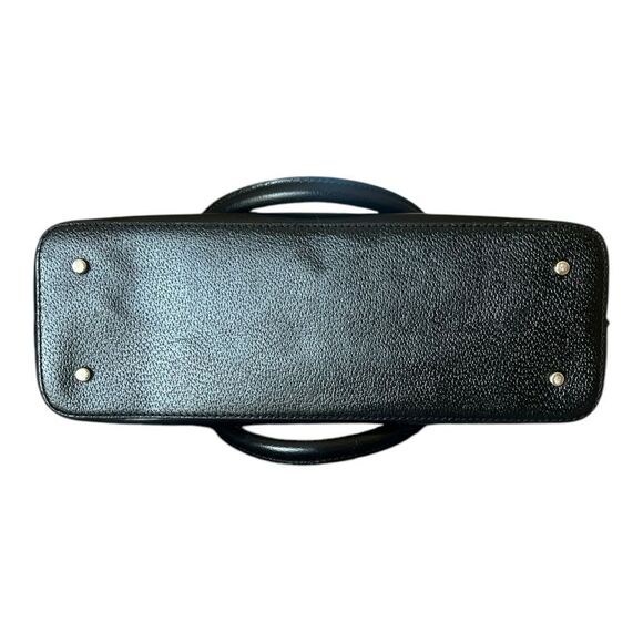 Kate Spade Berkeley Lane Rachelle Small Satchel Porcelain White & Black Leather - Picture 8 of 9